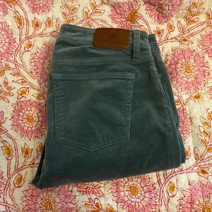 Ralph Lauren green corduroy jeans
